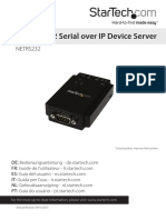 1 Port RS232 Serial Over IP Device Server: NETRS232