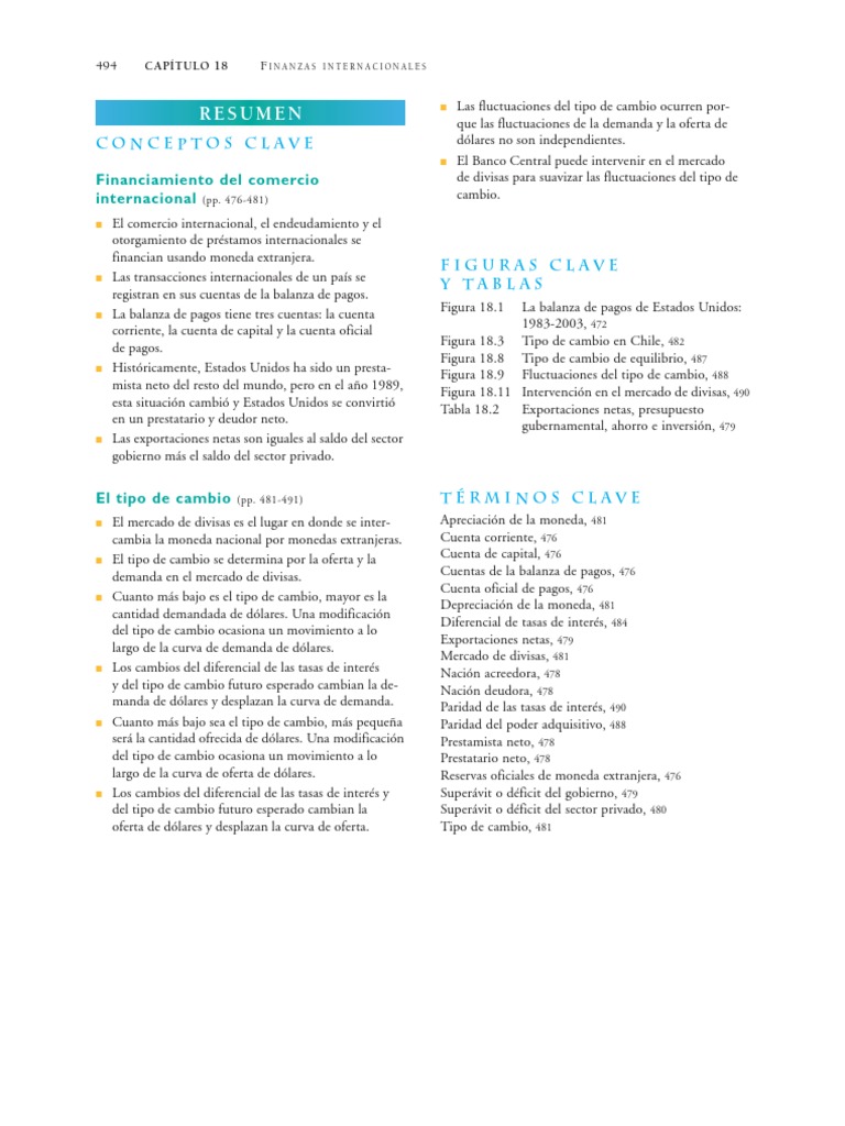 Finanzas Internacionales: Comercio y Tipos de Cambio | PDF | Tipo de ...