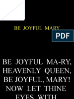 Be Joyful Mary