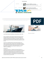 LAS PRINCIPALES EMPRESAS PESQUERAS DEL PAÍS - Revista Pesca y Medio Ambiente PDF