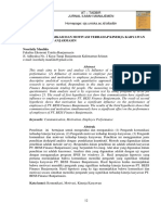 Pengaruh Komunikasi Dan Motivasi Terhadap Kinerja PDF
