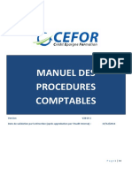 Manuel Des Procédures Comptables - VF - Déc-14 PDF