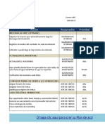 Action Plan Template Excel 2007-2013-ES
