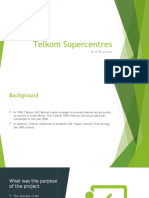 Telkom Supercentres: An ICT4D Project
