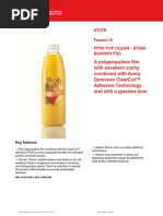 3M Label Material 7871 Data Sheet | PDF | Industrial Processes ...