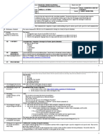 Grade 1 To 12 Daily Lesson LOG Comprehensive High School Context (First Semester)