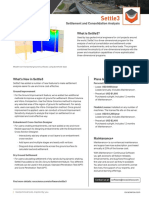 Settle3 Product Sheet