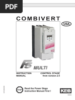 Combivert: Instruction Control Stage Manual From Version 2.5