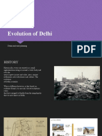Evolution of Delhi