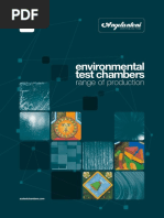 Environmental Test Chambers: Range of Production