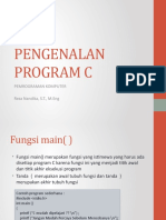 Pengenalan Program C (Pertemuan2)