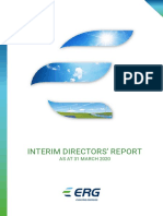 ERG - Interim Report As at 31 March 2020