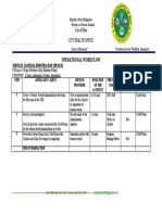 City Health Office Operational Workflow