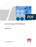 (Data Center Energy White Paper 03) How To Increase UPS Efficiency