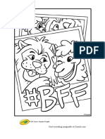Squad Goals BFF Coloring Page _ Crayola.com