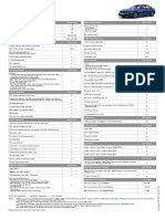 BMW 3 Series Specsheet - Petrol