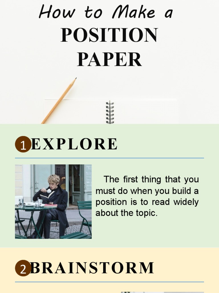 How to Write a Position Paper | PDF | Science & Mathematics