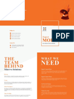 Simple Company Profile Brochure Bi-Fold A4