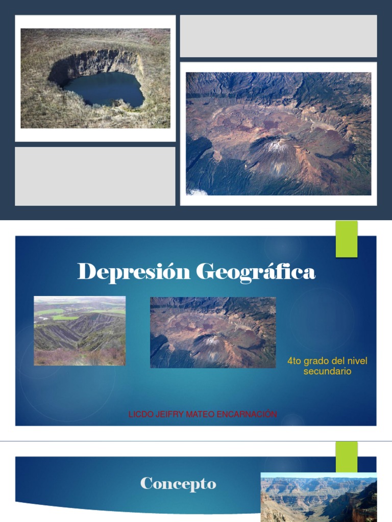 Depresión Geográfica | PDF