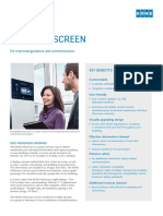 Kone Infoscreen: For Improved Guidance and Communication