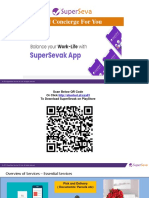 SuperSeva App Based Concierge - For Employees