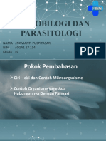 Mikrobiologi Dan Parasitologi Farmasi