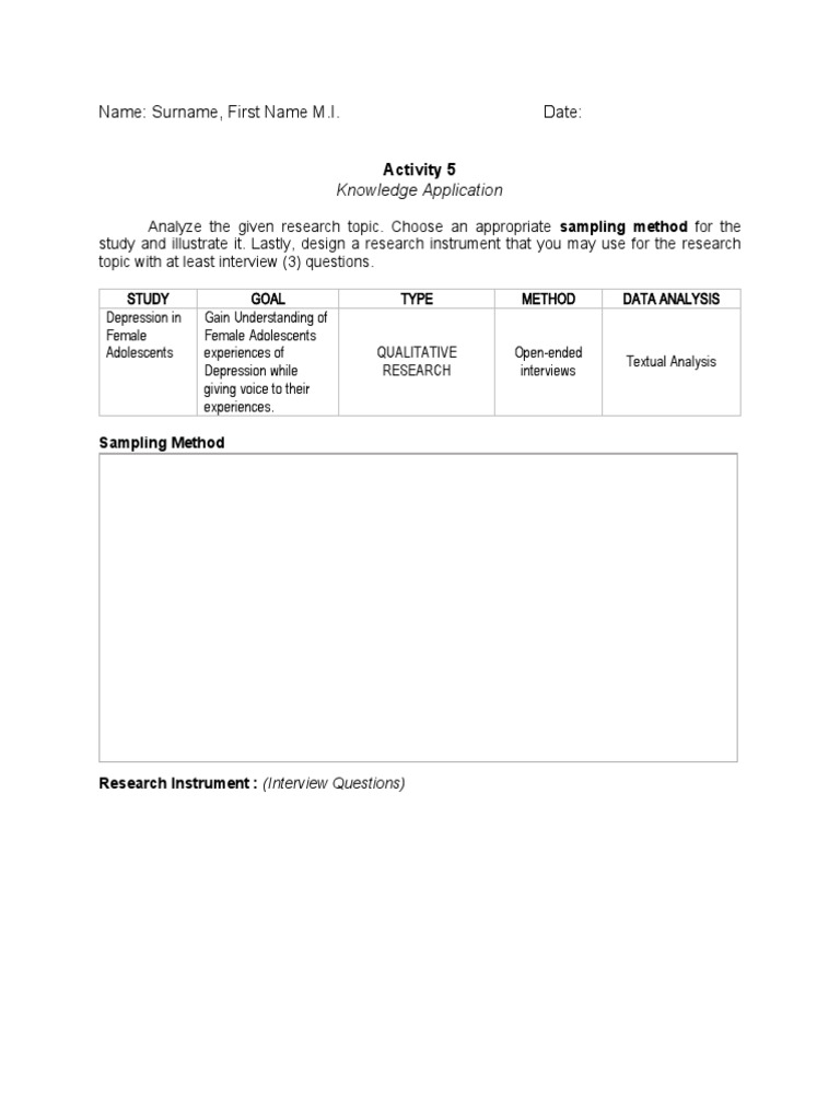 Activity 5 | PDF