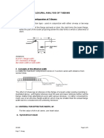 T-Beam Analysis PDF