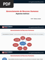 Aula 13 - Gerenciamento de Recursos Humanos em Farmácia Hospitalar
