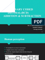 BCD Addition & Subtraction