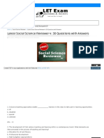 Latest Social Science Reviewer 4: 30 Questions With Answers