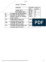 Correlação de terças Menores