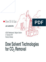 Dow Solvent Technologies For CO 2 Removal