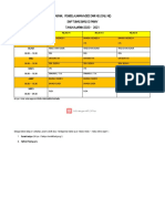 Jadwalpembelajaranmodedaring (Online) Smptunasbaruciparay TAHUNAJARAN2020-2021