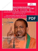 NewsJuice Monthly April Edition Shubham's IAS Chandigarh PDF