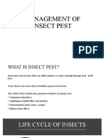 Management of Insect Pest