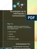 Tecnologías de la Información y Comunicación