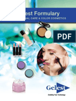 Gelest Formulary: For Personal Care & Color Cosmetics