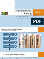 Kel. 9 Proses Pembentukan Kaleng