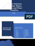 Gaseous Emission, Effluent and Water Sampling