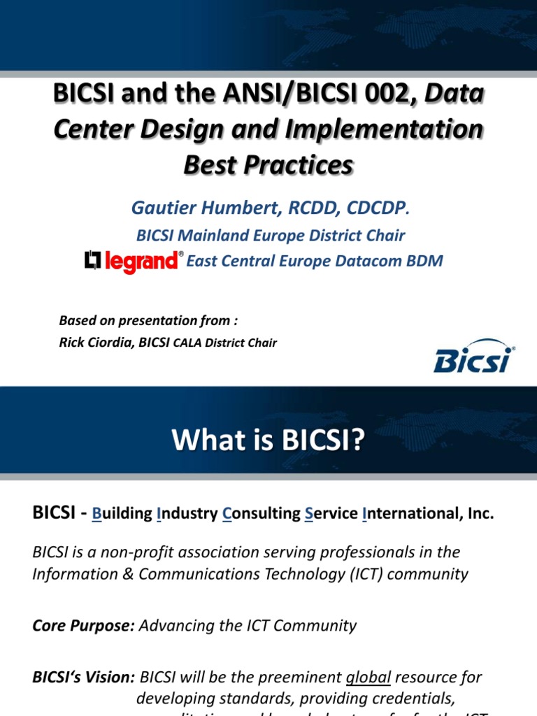 BICSI 002: Data Center Best Practices | PDF | Reliability Engineering ...
