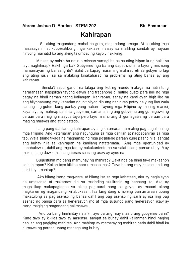 Talumpati | PDF