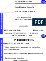 Shape Memory Alloys