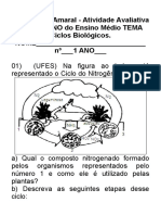 1 Ano Atividade Sobre Ciclobiogeoquimico Efeito Estufa - Doc CAIO