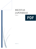 Recetas Japonesas CENA 1 PDF
