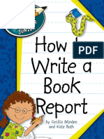 (Explorer Junior Library - Language Arts Explorer Junior) Cecilia Minden, Kate Roth - How To Write A Book Report (2010, Cherry Lake Publishing)