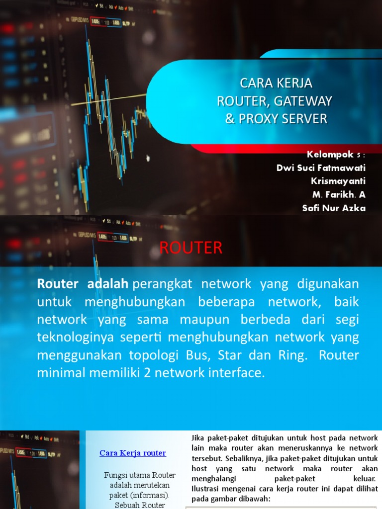 Tugas 9 Cara Kerja Router, Gateway Dan Proxy Server | PDF