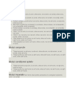 Modul indicativ