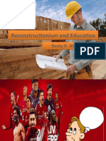 Reconstructionism in Education - Rocky Nikijuluw