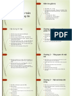 Đề cương An toàn bảo mật thông tin - handout PDF